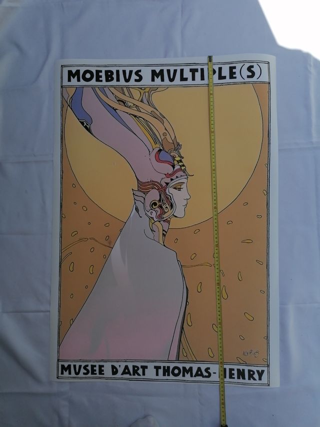CÓMIC. MOEBIUS. GUERRERO. CARTEL