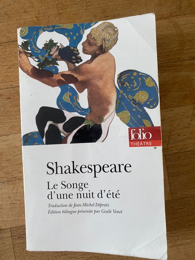 Le songe d'une nuit d'été, Shakespeare