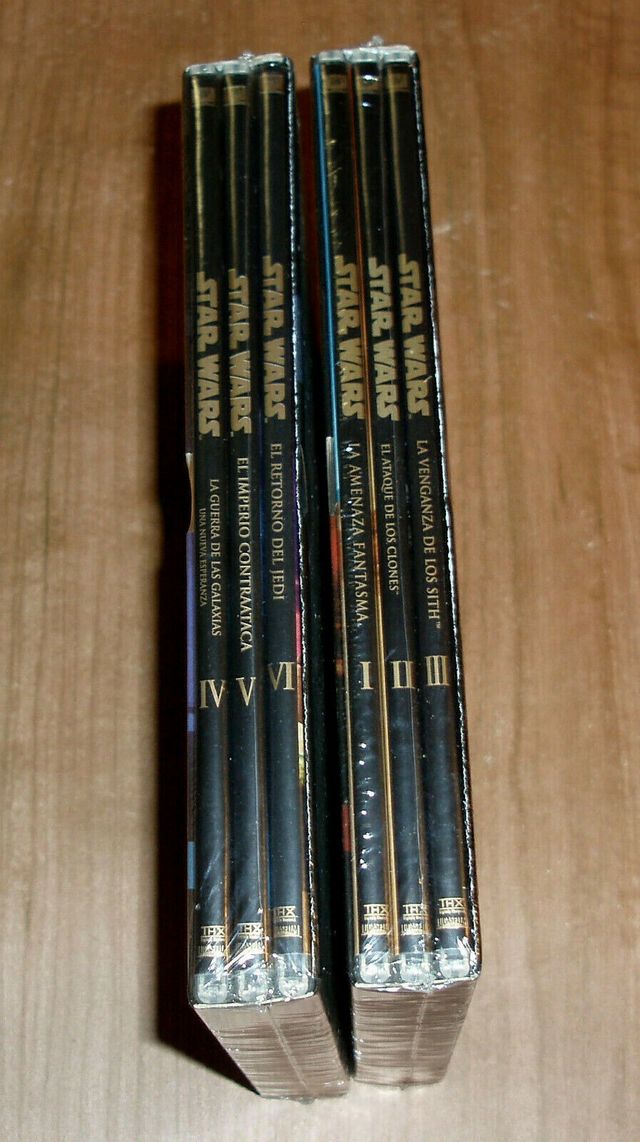 SAGA STAR WARS I-VI NUEVO PRECINTADO 12 DVD NUEVO