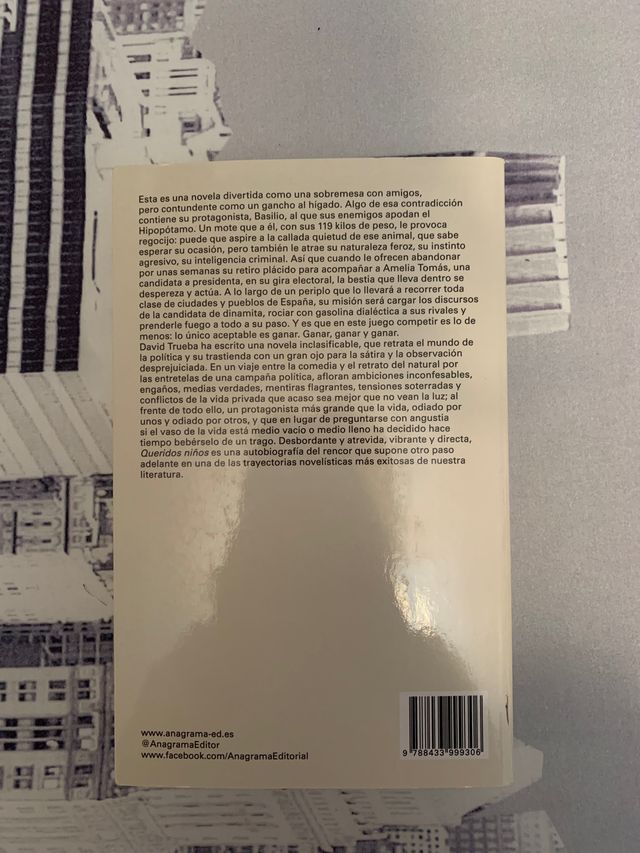 Libro Queridos Niños David Trueba