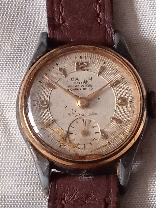 reloj SUIZO CAUNY PRIMA cuerda