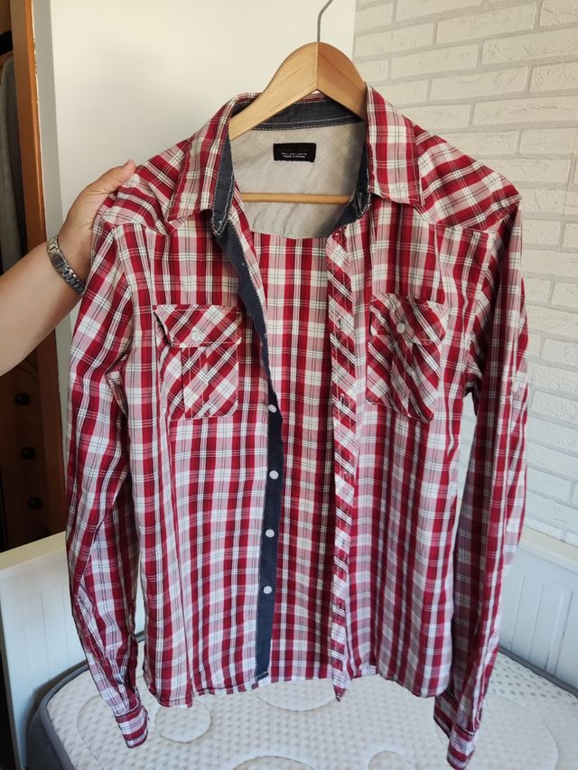 Camisa de cuadros de Zara