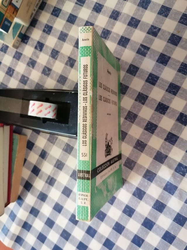 Azorin. los clásicos redivivos, los clásicos futur