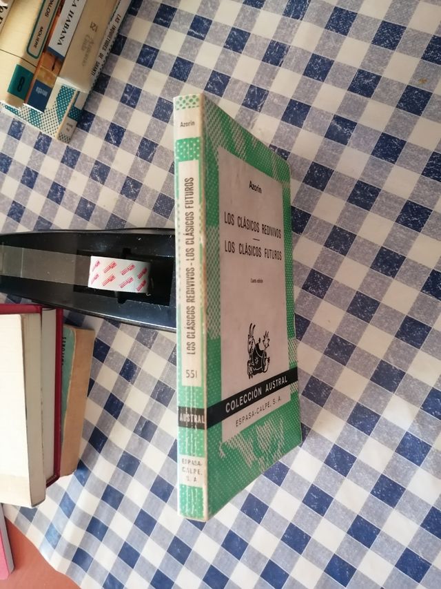 Azorin. los clásicos redivivos, los clásicos futur