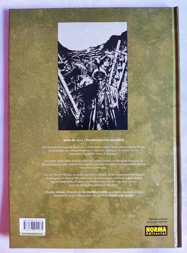 COMIC EL ALIENTO DEL WENDIGO