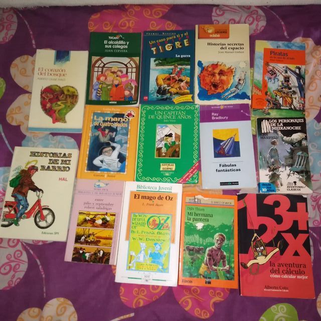 Lote de libros juveniles de 10 y 11 años