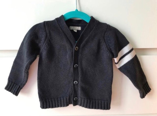 Jersey y chaleco Grain de Blé para niño de 6 meses