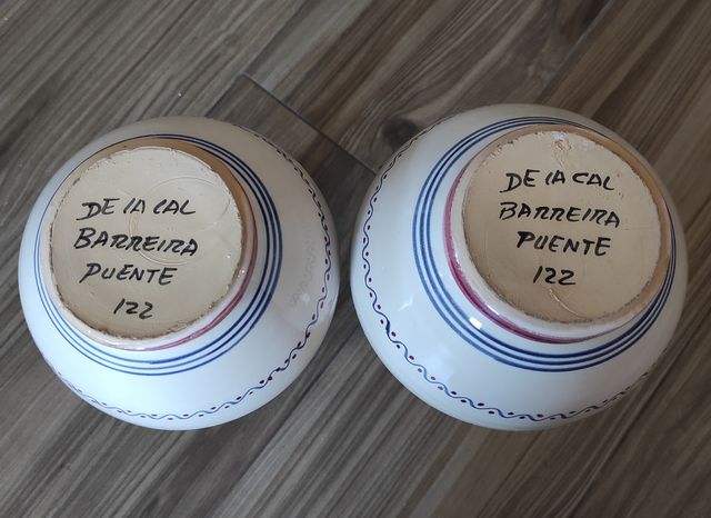 Jarrón de cerámica clásica vintage