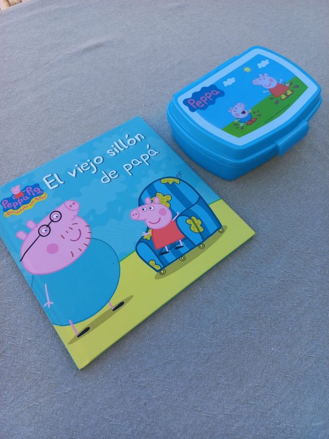 cuento Peppa Pig y fiambrera