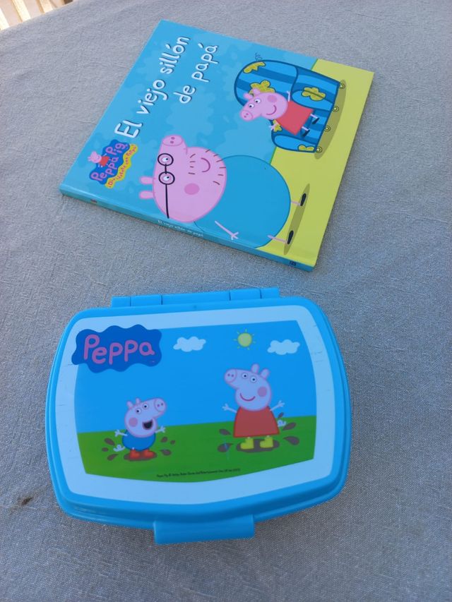 cuento Peppa Pig y fiambrera