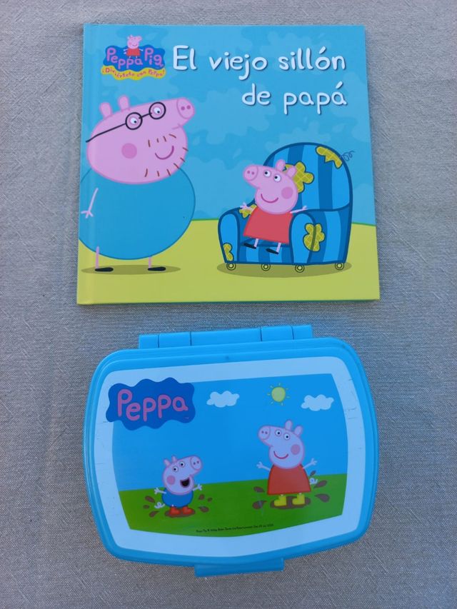 cuento Peppa Pig y fiambrera
