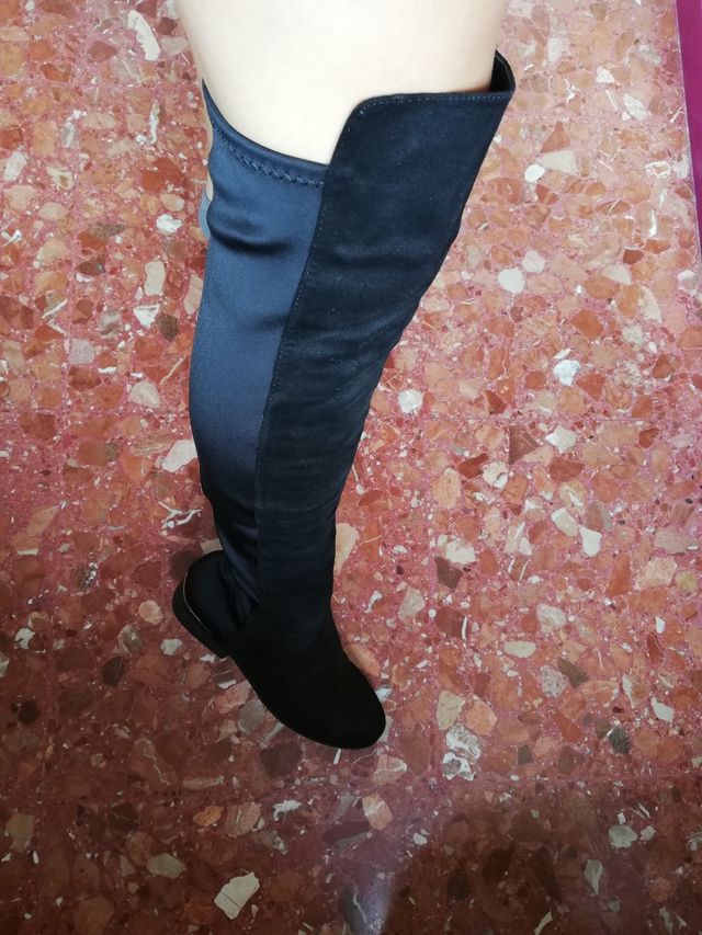 botas planas elegantes