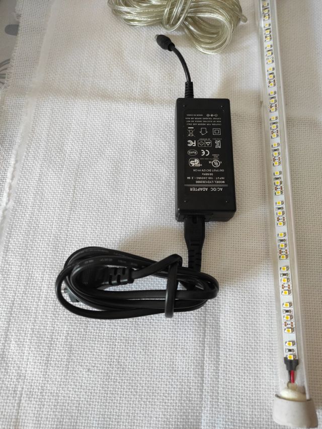 Barra a led con alimentatore 