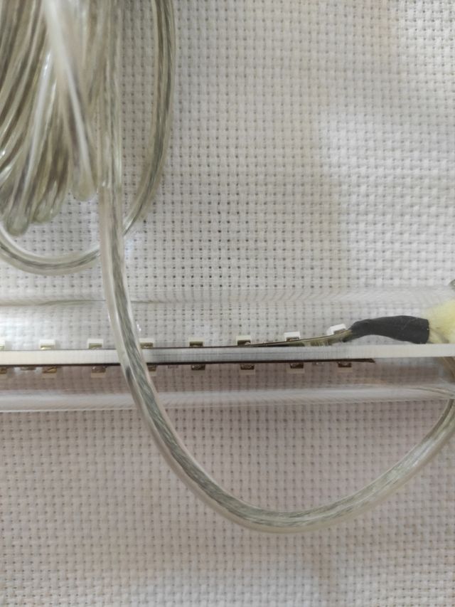 Barra a led con alimentatore 