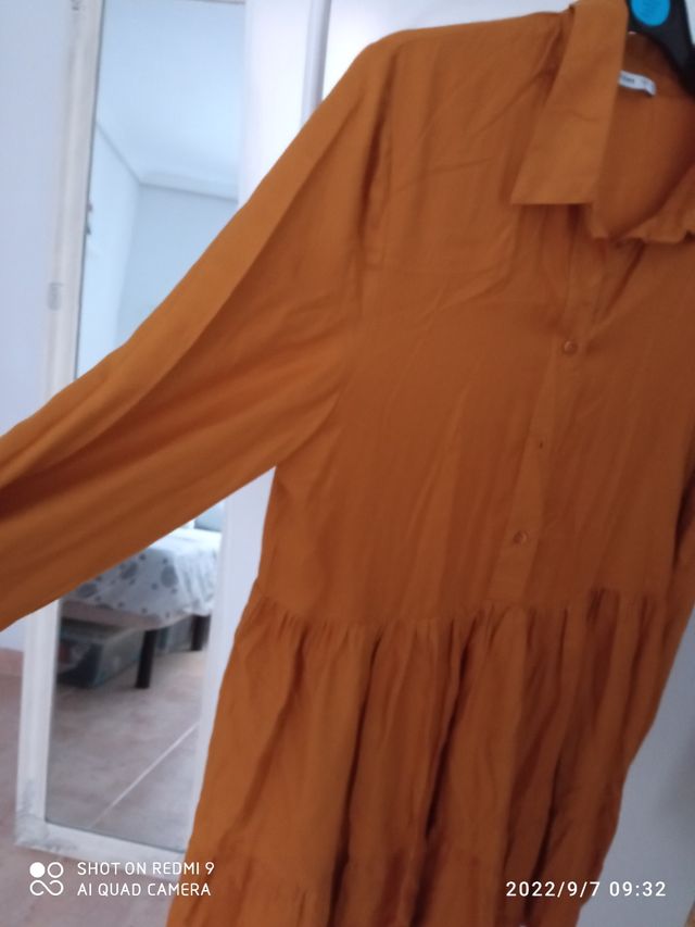 vestido de leffties manga larga