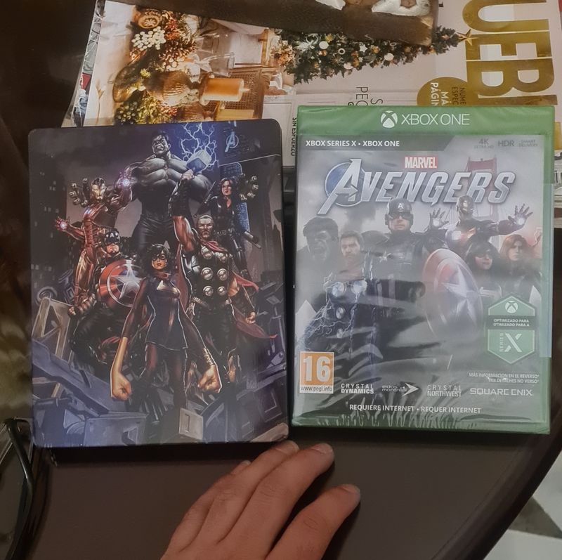 Imagen de MARVEL AVENGERS CON STEELBOOK XBOX ONE/XBOX SERIES