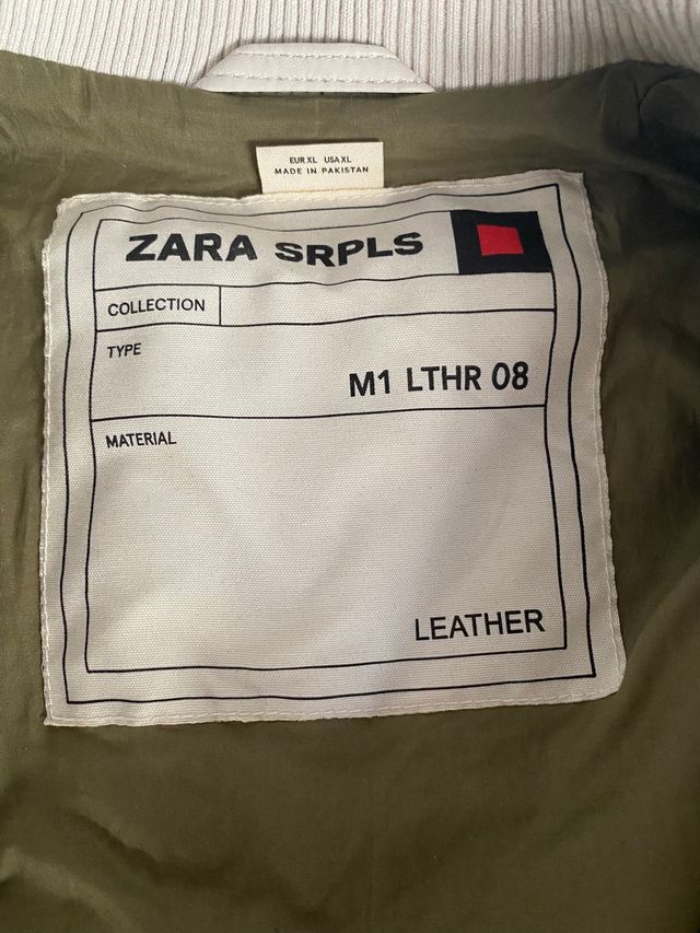 Cazadora Bomber Jacket Zara edition