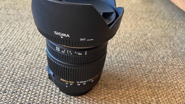 IMPECABLE OBJETIVO SIGMA para NIKON.