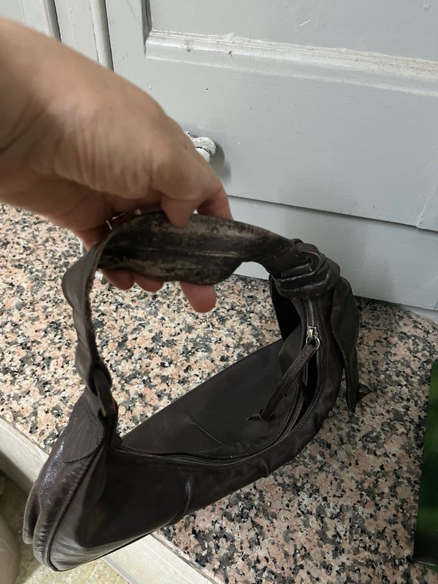 Bolso longchamp marron autentico