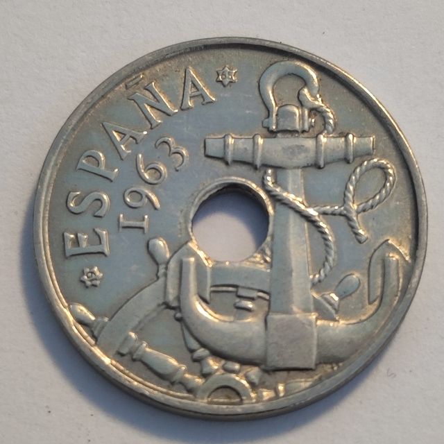 F12 Moneda 50 centimos 1963 65 estrella EBC+