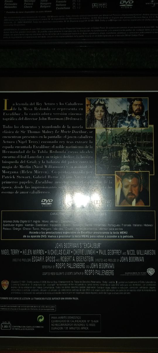 4 DVD películas de acción
