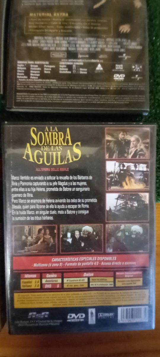 4 DVD películas de acción