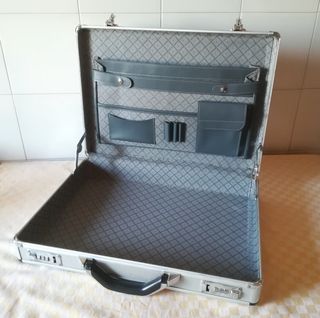 Custodia Per Strumenti Di Misura Peaktech 7270 - In Alluminio, Imbottita, Con Lucchetto, 500x350x120 Mm - Foto 4