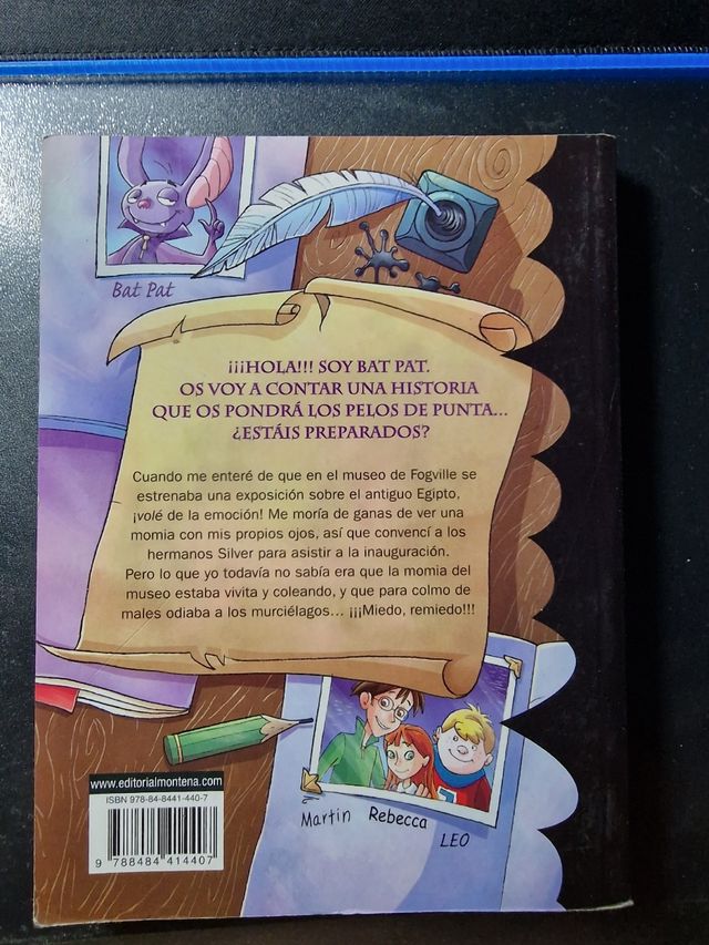 Libro Batpat 3 La abuela de Tutankamon