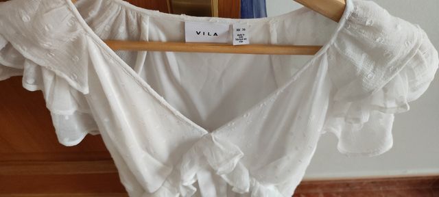 Vestido blanco Vila Nuevo
