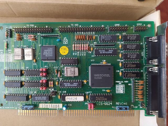 Tarjetas COMS Multi-IO ISA y PCI