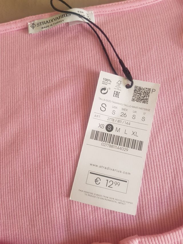 lote 2 camisetas Stradivarius