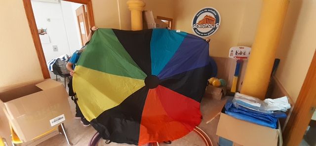 Material diverso animación y deportivo.