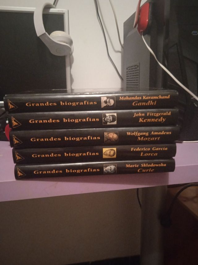 PACK DE LIBROS DE GRANDES BIOGRAFÍAS