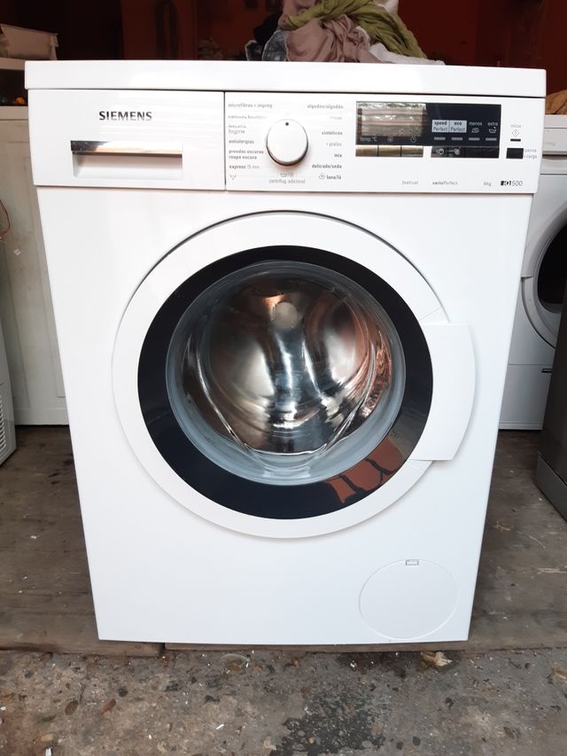 Lavadora Siemens 8 kg IQ500 de segunda mano por 150 EUR en Sabadell en