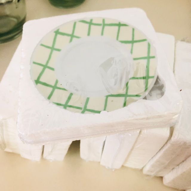 Juego café solo: 9 tazas + 9 platos