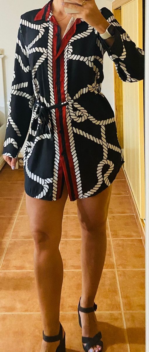 Vestido nudos Zoe shop.