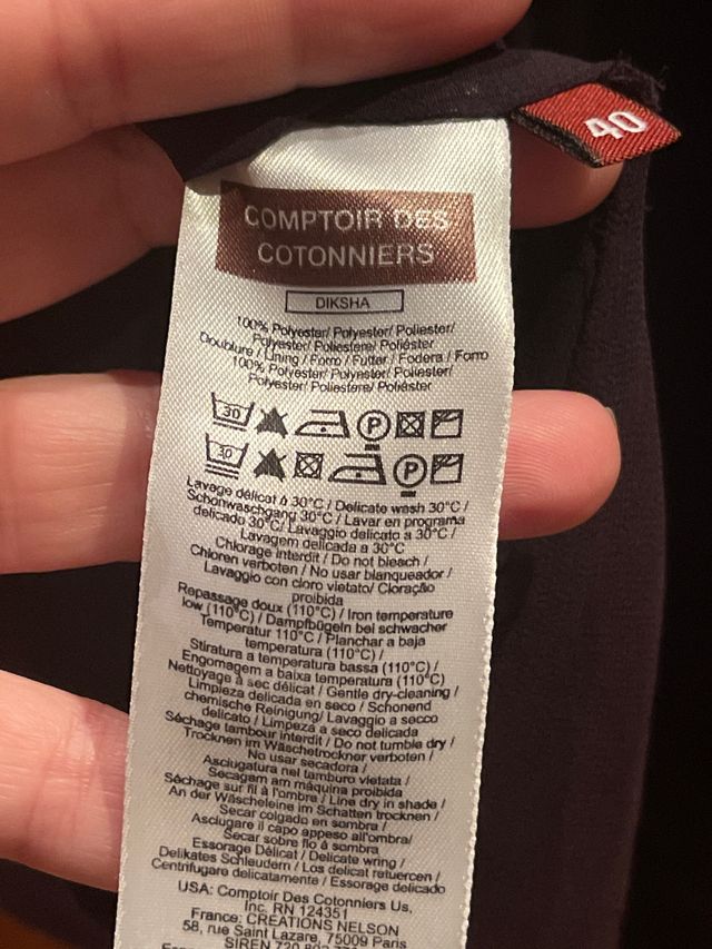 Vestido Comptoir des Cotonniers