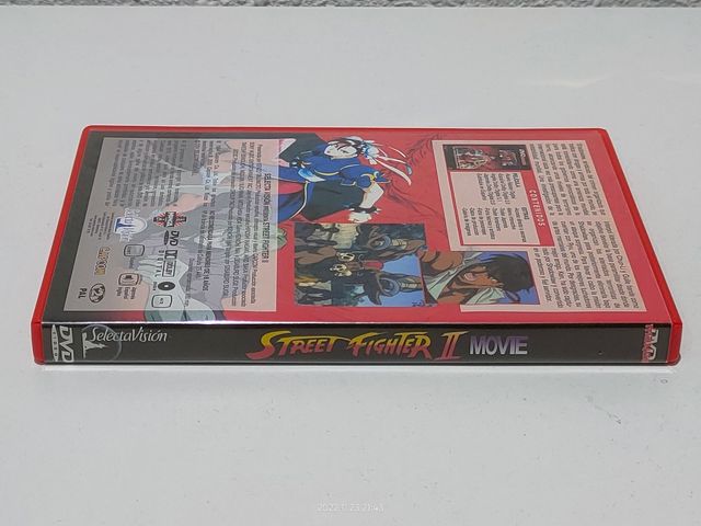 STREET FIGHTER II - Película DVD 