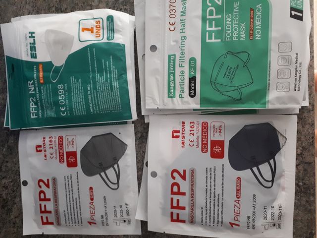 Mascarillas varias