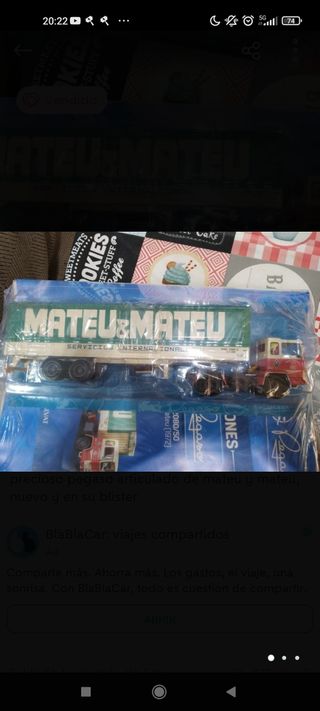 Pegaso Comet  Agua a Domicilio  - IXO - 1/43 ème en boite