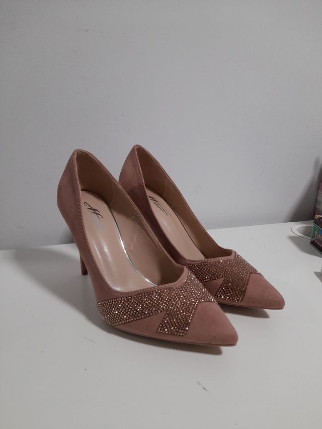 tacones de fiesta talla 38 sin estrenar