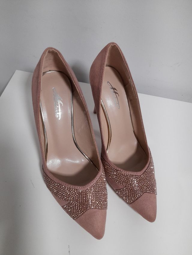 tacones de fiesta talla 38 sin estrenar