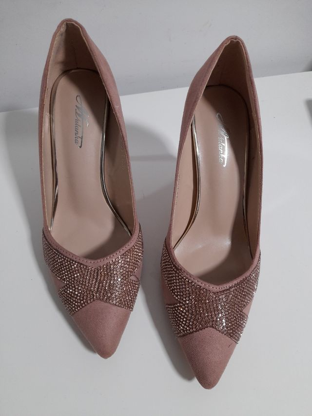 tacones de fiesta talla 38 sin estrenar