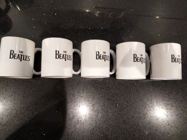 Tazas Beatles Colección
