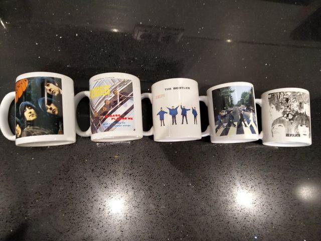 Tazas Beatles Colección