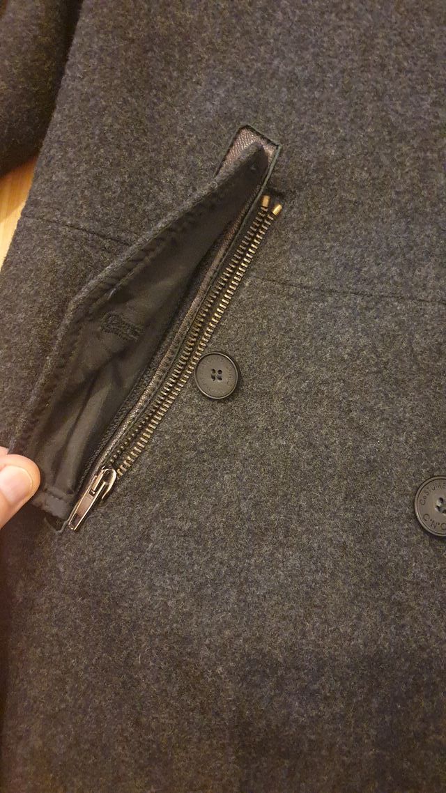 CNC Costume Nacional coat cappotto corto uomo L50