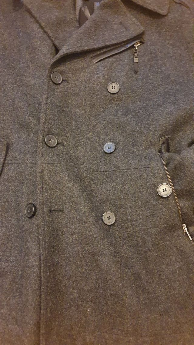 CNC Costume Nacional coat cappotto corto uomo L50