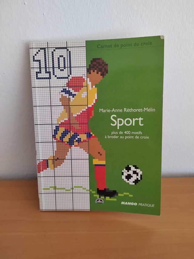 Patrones punto de cruz deportes