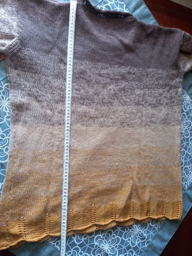 maglione lana fatto a mano donna