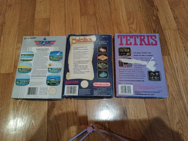 juegos Nintendo Ness originales, con caja y precio